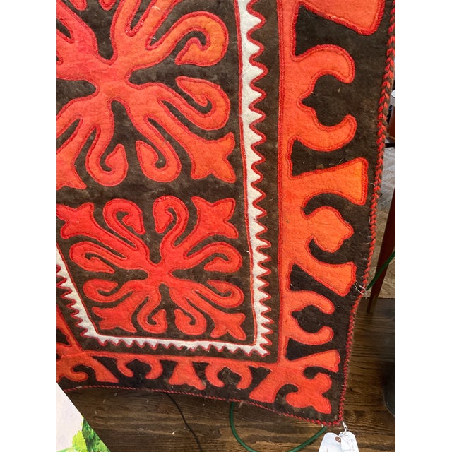 Vintage Shyrdak Felt Runner 2'4" X 21'5" For Sale - Image 11 of 17