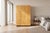Contemporary 1970s Double Door Burl Wood Armoire Wardrobe in a Manner of Milo Baughman For Sale - Image 3 of 13