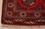 Turkmen Runner 3’3” X 9’6” Red Wool Vintage Tribal Hand-Knotted Oriental Rug For Sale - Image 9 of 12