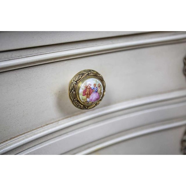 Vintage White Bedside Tables, Set of 2 For Sale - Image 4 of 7