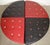 Mid-Century Modern Impressive Midcentury Four-Piece Snake Skin Ottoman For Sale - Image 3 of 6