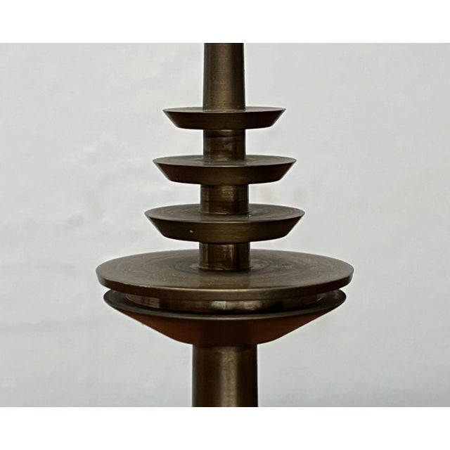 Vintage Metal Hamburg Telemichel TV Tower Model, 1970s For Sale - Image 5 of 11