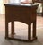 Brown 19th Century French Empire Marble Top Mahogany Bedside Table With Drawers For Sale - Image 8 of 8