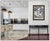 Message us to inquire about custom framing options! (Included for free with every purchase) The artwork here, "Grey...