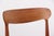 Danish Teak Dining Chairs by Johannes Andersen, 1960s, Set of 6 For Sale - Image 6 of 11