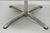 Mid-Century Modern Vintage Directional Mid Century Modern Tubular Aluminum Base Swivel Ottoman For Sale - Image 3 of 12