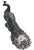 Farmhouse Vintage Cast Iron Peacock Statue - Weathered Architectural Garden Sculpture For Sale - Image 3 of 12