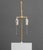 Contemporary Minimalist White Painted Wood Table Lamps, Pair For Sale - Image 3 of 8