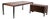 No. 3055D Table Desk and No. 3076 Credenza from KnollStudio, 1988 For Sale