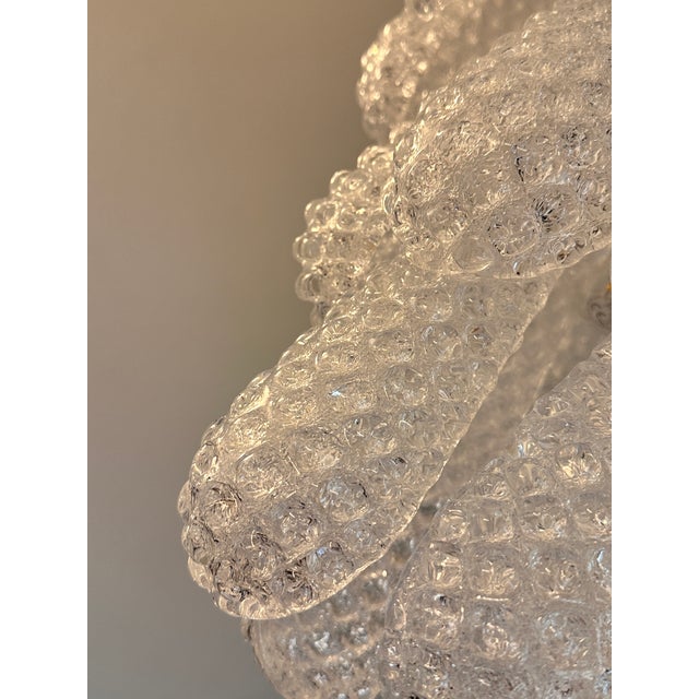 Mid-Century Modern Venetian Luxury Mid Century-Modern "Conchiglie" Murano Glass Chandelier For Sale - Image 3 of 6