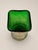 French Art Nouveau Belfort Vase in Enameled Emerald Green Glass by Legras Montjoye, 1900s For Sale - Image 9 of 12