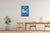 Paper 2026, Figurative Tribal Furniture, Handmade Monotype Cyanotype in Blue Tones, Stone Tools Silhouettes on Paper For Sale - Image 7 of 8