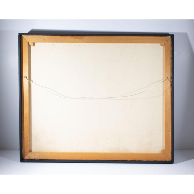 Orange 1973 Oil on Canvas Still Life Painting by Sidney Smiley For Sale - Image 8 of 8