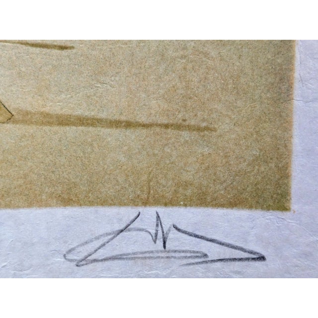 Salvador Dali, Three Surrealist Women Holding in Their Arms the Skins of an Orchestra, Original Lithograph, 1970s For Sale - Image 3 of 7