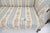 Pair of Camelback Loveseat Blue & White Striped & Floral Upholstery MINT! For Sale - Image 14 of 18