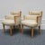 Brown Banker's Armchairs, 1930s, Set of 2 For Sale - Image 8 of 10