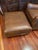 Vintage Henredon Leather Club Chair & Ottoman – Ralph Lauren Upper East Side Townhouse Style For Sale - Image 11 of 11