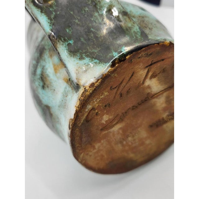 French Sandstone Jug by Alexandre Kostanda, 1940 For Sale - Image 16 of 18