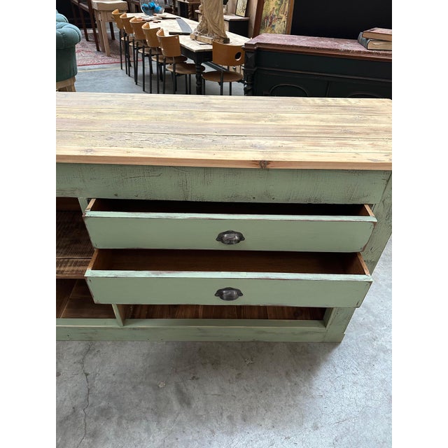 Wood Early 20th Century Shop Counter For Sale - Image 7 of 11