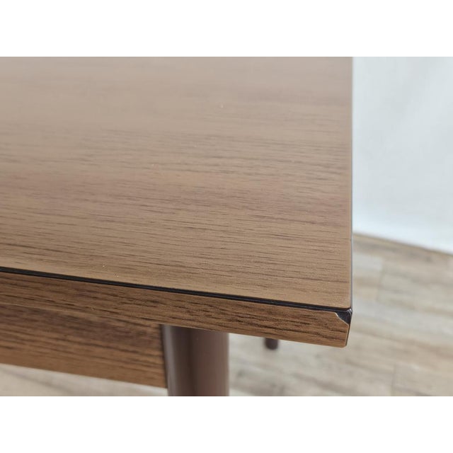 Dining Table in Formica with Drawer and Metal Legs, 1970s For Sale - Image 9 of 18