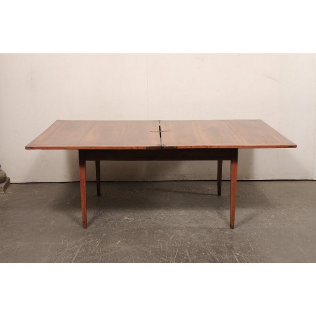 Wood French 19th C. Expandable-Top Dining Table For Sale - Image 7 of 12