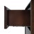 Brown Halmstad 22 in. W Rectangular Wood Panel 3 Drawer Narrow Nightstand, Brown For Sale - Image 8 of 11