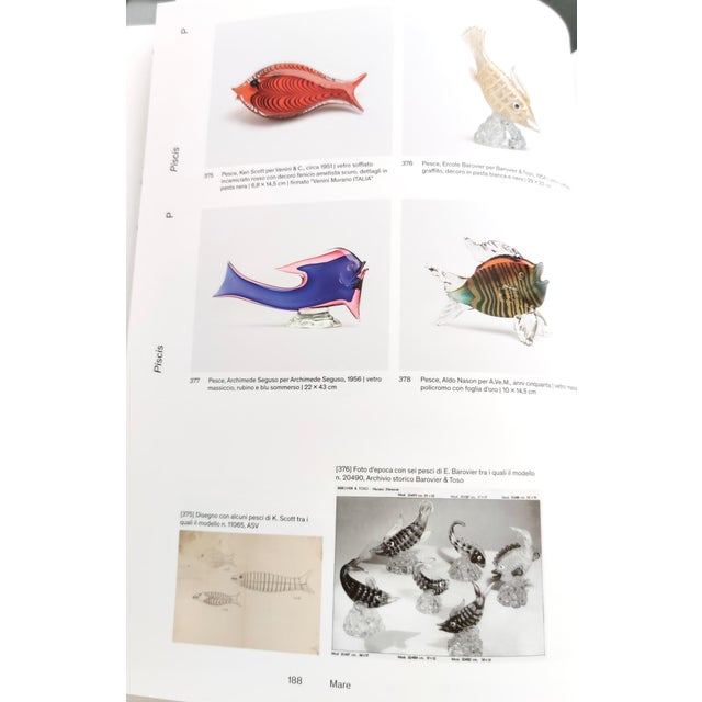 Large Pink and Blue Murano Glass Swordfish attributed to Archimede Seguso, Italy, 1960s For Sale - Image 14 of 16