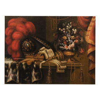 Antonio Tibaldi, Still Life, 1670, Oil on Canvas For Sale