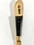 Striking and sculptural, this vintage brass letter opener features an ornate figural handle depicting a traditional Thai...