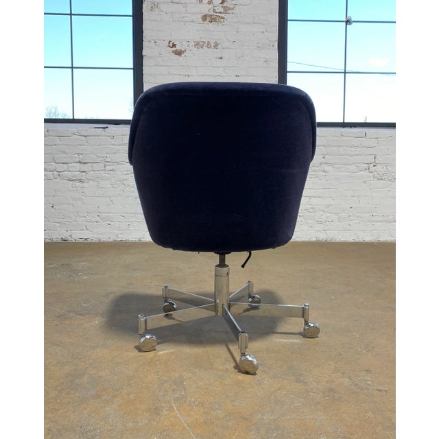 1970s Ward Bennett Executive Desk Chair For Sale - Image 5 of 8