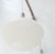 Mid-Century Modern Danish Mid Century Modern Fully Adjustable Teak Swing Scones Frost Glass Shade For Sale - Image 3 of 10
