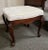 Mid-Century American Carved Mahogany Footstool by Sanford Furniture For Sale - Image 4 of 9