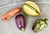 Contemporary Vintage Majolica Style Hand-Painted Ceramic Fruit, Late 20th Century- Set of 4 For Sale - Image 3 of 12