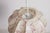Cream Mid-Century Modern Italian Coccoon Small Lampshade with Pink Veined Resin, 1970s For Sale - Image 8 of 14