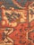 Antique Persian Serapi Carpet, Handmade Rug Light Blue, Ivory, Rusty Red For Sale - Image 16 of 18