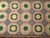 Vintage Hand-Hooked Rug, Allover Geometric Design, Wool & Cotton, American Folk Art, 3x5 For Sale - Image 13 of 14