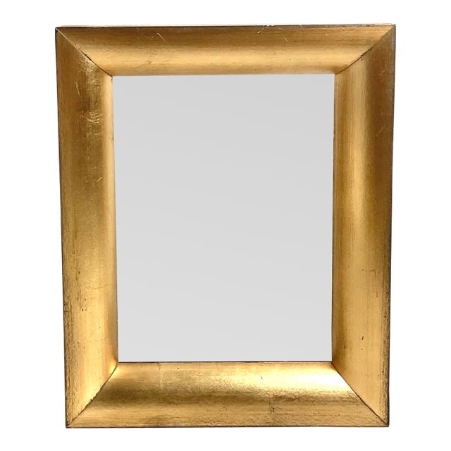 Late 20th Century Heavy Thick Gold Frame 12x16” For Sale