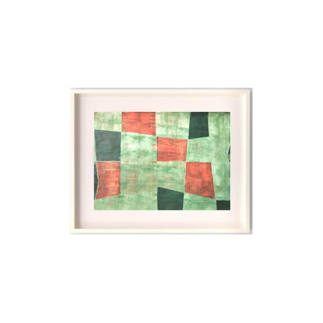 Forest Green Alice Maier, Re-Nouveau N°17, 2025, Acrylic on Paper For Sale - Image 8 of 11
