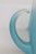 Mid 20th Century West Virginia Glass Company Turquoise Blendo Pitcher With Gold Accent 4911b For Sale - Image 5 of 17