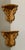 19th Century Vintage Gilt Corner Brackets- a Pair For Sale In Dallas - Image 6 of 7