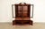 Thomasville Thomasville Georgian Carved Mahogany Lighted Breakfront Bookcase or Dining Cabinet For Sale - Image 4 of 16