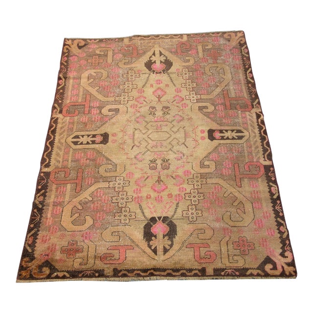 Late 19th Century Late-19th Century Khotan Samarkand Rug For Sale