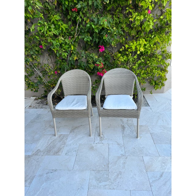 Lightweight Curved-back Cafe Style Stacking Chairs create an elegant outdoor setting at a moment's notice. Advanced...
