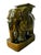 Mid 20th Century Green Glazed Ceramic Elephant Garden Stool / Plant Stand For Sale - Image 9 of 12