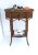 Victorian Tiger Bamboo and Wicker Hall Foyer Table For Sale - Image 4 of 12