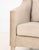 Contemporary Brabbu "Como" Gray Velvet Upholstered Armchair For Sale - Image 3 of 8