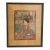 Japanese Artist, Edo Period Figurative Composition, 19th Century, Original Woodblock Print, Framed For Sale
