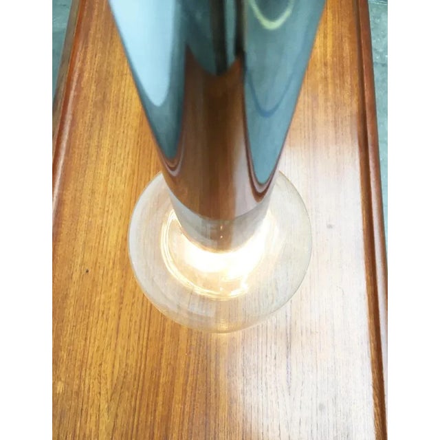 Vintage Space Age Chrome & Glass Pendant Lamps by Motoko Ishii for Staff, Set of 2 For Sale - Image 9 of 18