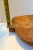 Late 20th Century Large Hand Carved Wood Leaf Tray Wooden Centerpiece Rustic Primitive Japandi For Sale - Image 5 of 11