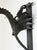 Vintage Gothic Style Wrought Iron Wall-Mounted Dragon Doorbell, 1950s For Sale - Image 6 of 15